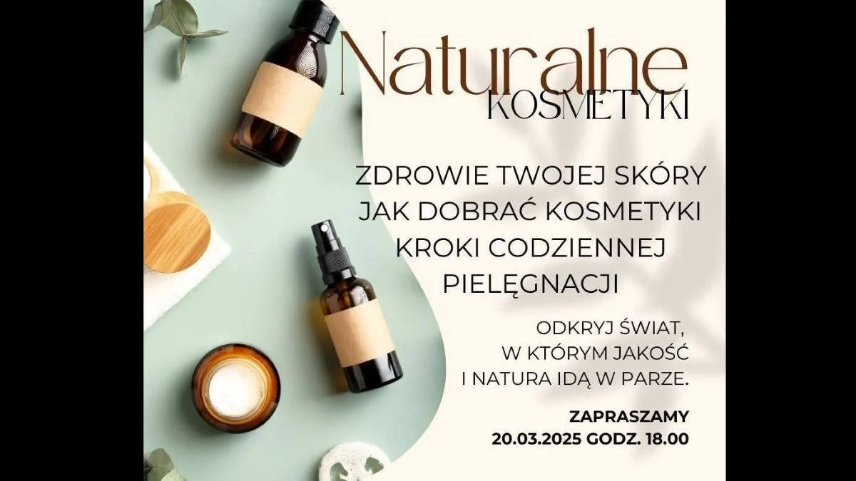 Grupa Ł-ONE zaprasza do biblioteki na spotkanie z naturalnymi kosmetykami