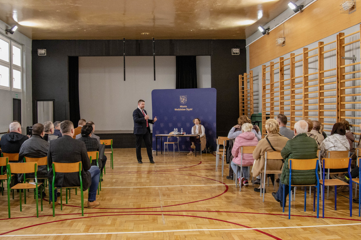 Prezydent Mieczysław Kieca spotkał się z mieszkańcami Jedłownika Szybu