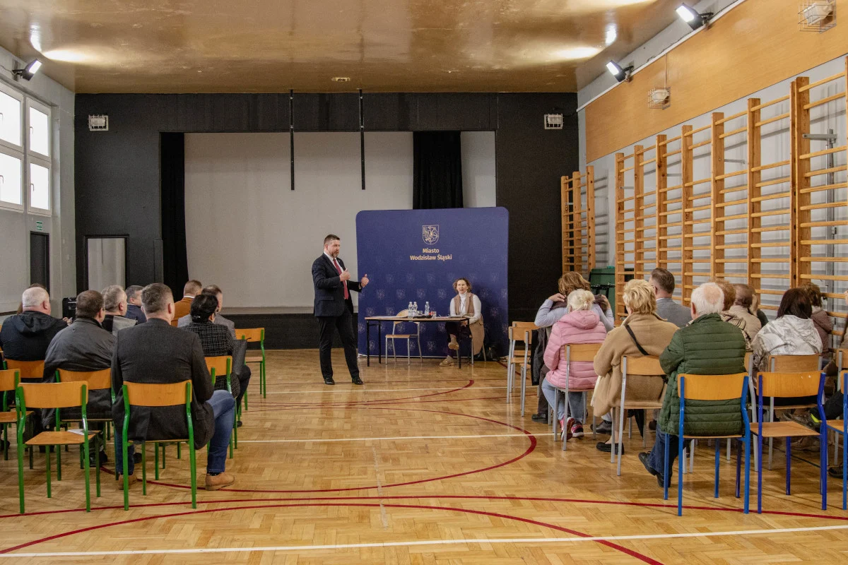 Prezydent Mieczysław Kieca spotkał się z mieszkańcami Jedłownika Szybu