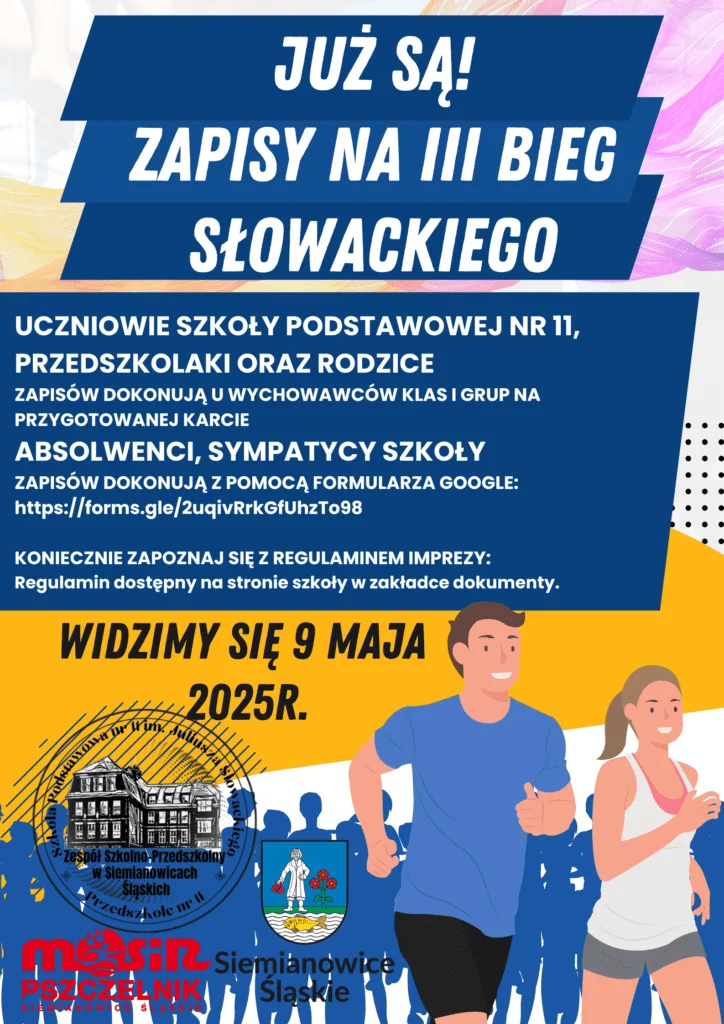 Sportowa rywalizacja i integracja – III Bieg Słowackiego w Siemianowicach