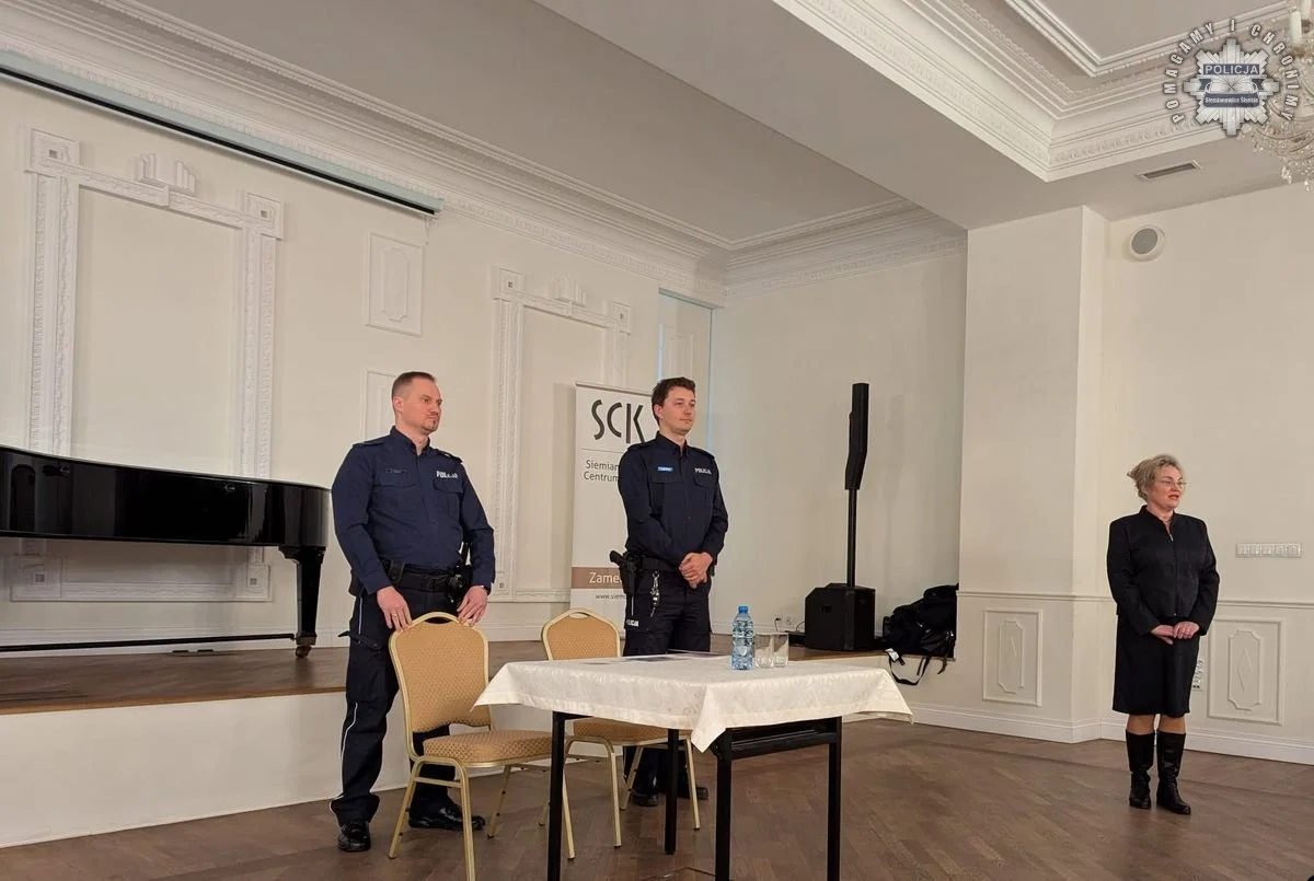 Jak nie dać się oszukać? Seniorzy z Siemianowic otrzymali cenne wskazówki