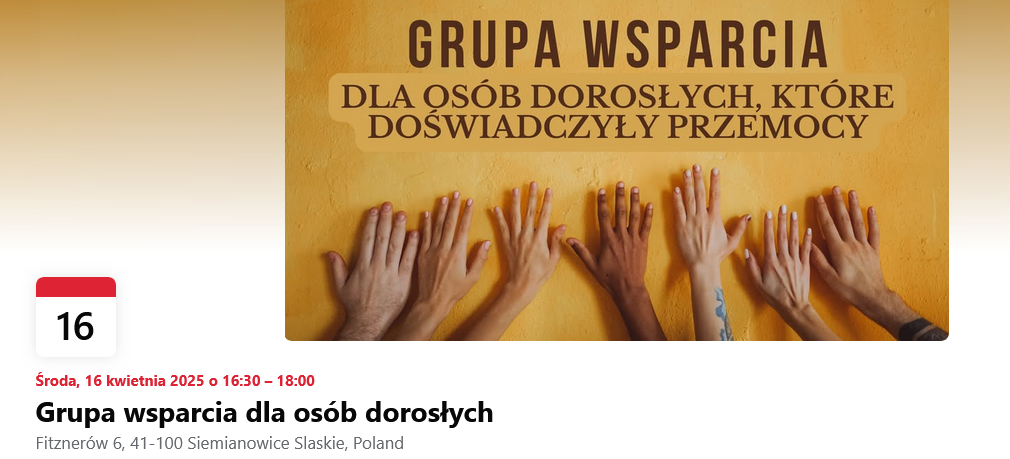 Dołącz do grupy wsparcia – bezpłatne spotkania dla osób po przejściach w Siemianowicach