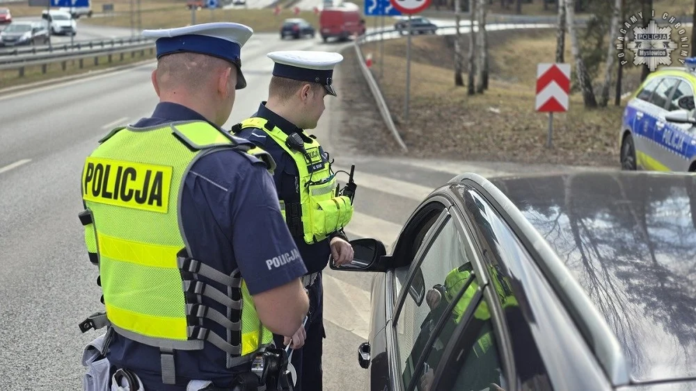 Wykroczenia na przejściach dla pieszych – akcja "Bezpieczny Pieszy" w Mysłowicach