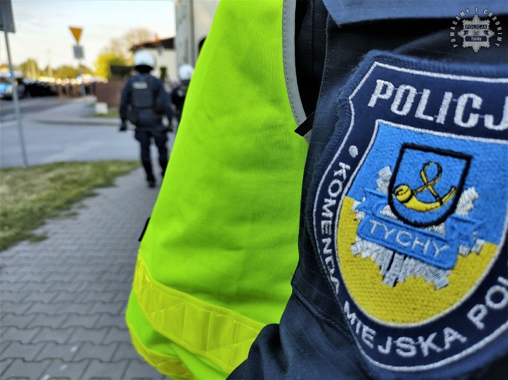 Nielegalne środki pirotechniczne na meczu GKS Tychy – Odra Opole