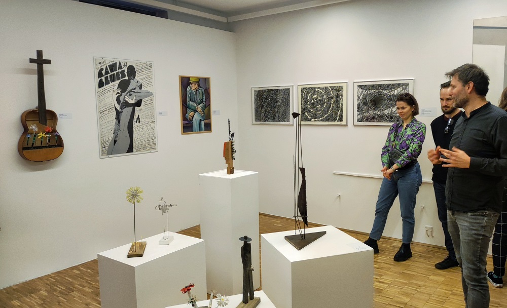 Miejskie Centrum Kultury na wystawie "Blues - Śląsk - Codzienność"