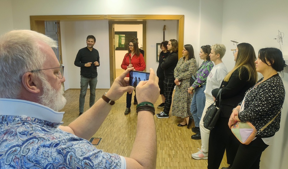 Miejskie Centrum Kultury na wystawie "Blues - Śląsk - Codzienność"