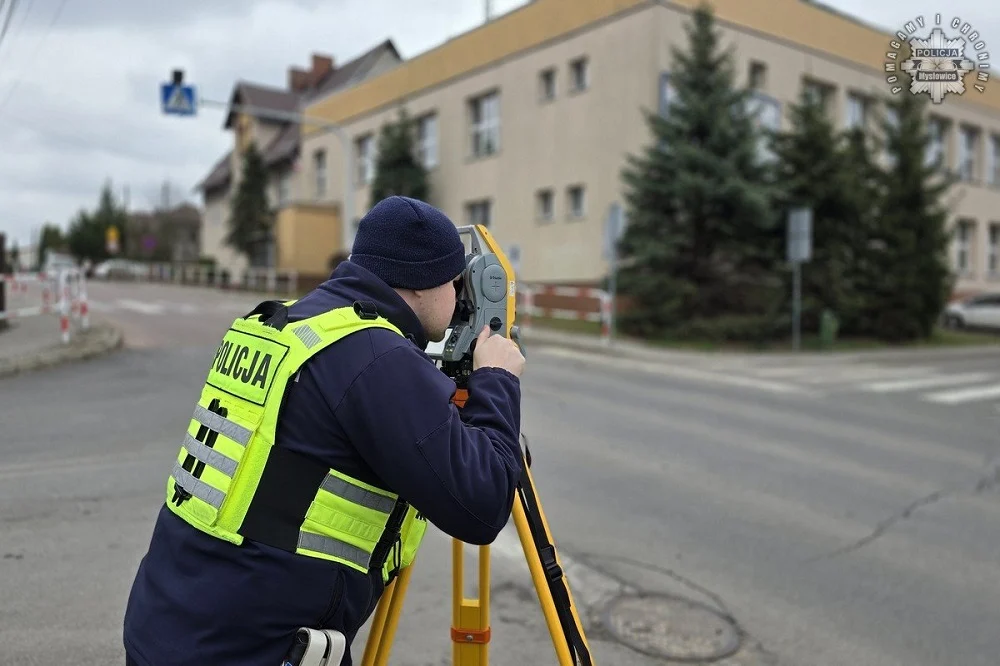 Ulica Wybickiego: Kierowca nie ustąpił pierwszeństwa rowerzyście