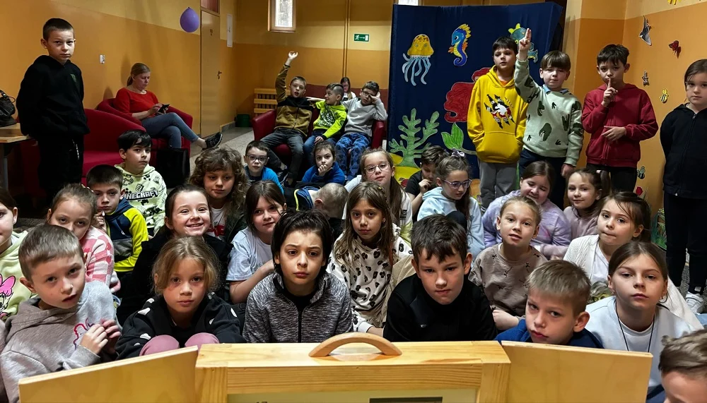 Międzynarodowy Dzień Teatru w bibliotece na Bończyku