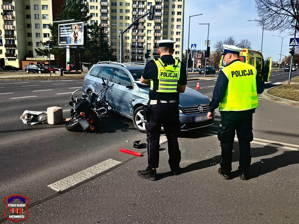 Groźne wypadki w Tychach