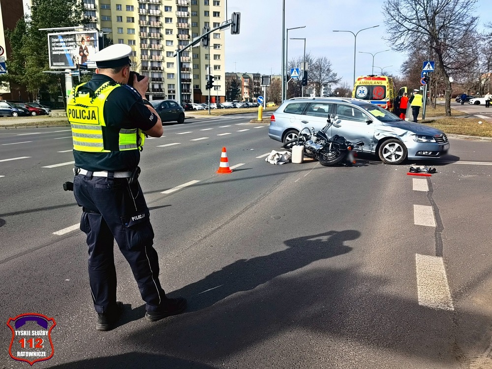 Groźne wypadki w Tychach