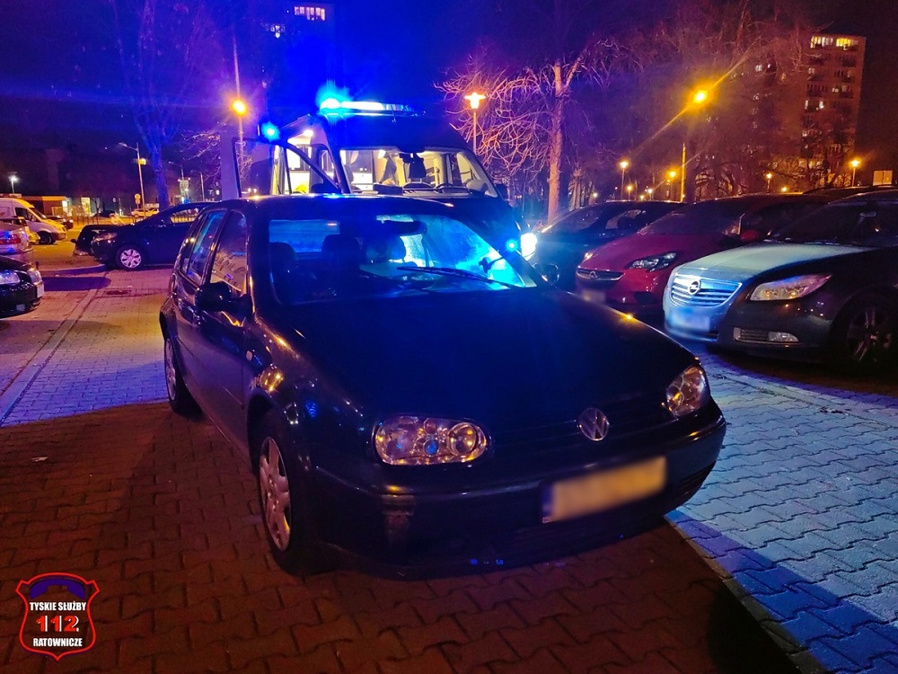 Nieodpowiedzialny kierowca zatrzymany dzięki czujności mieszkańca Tychów