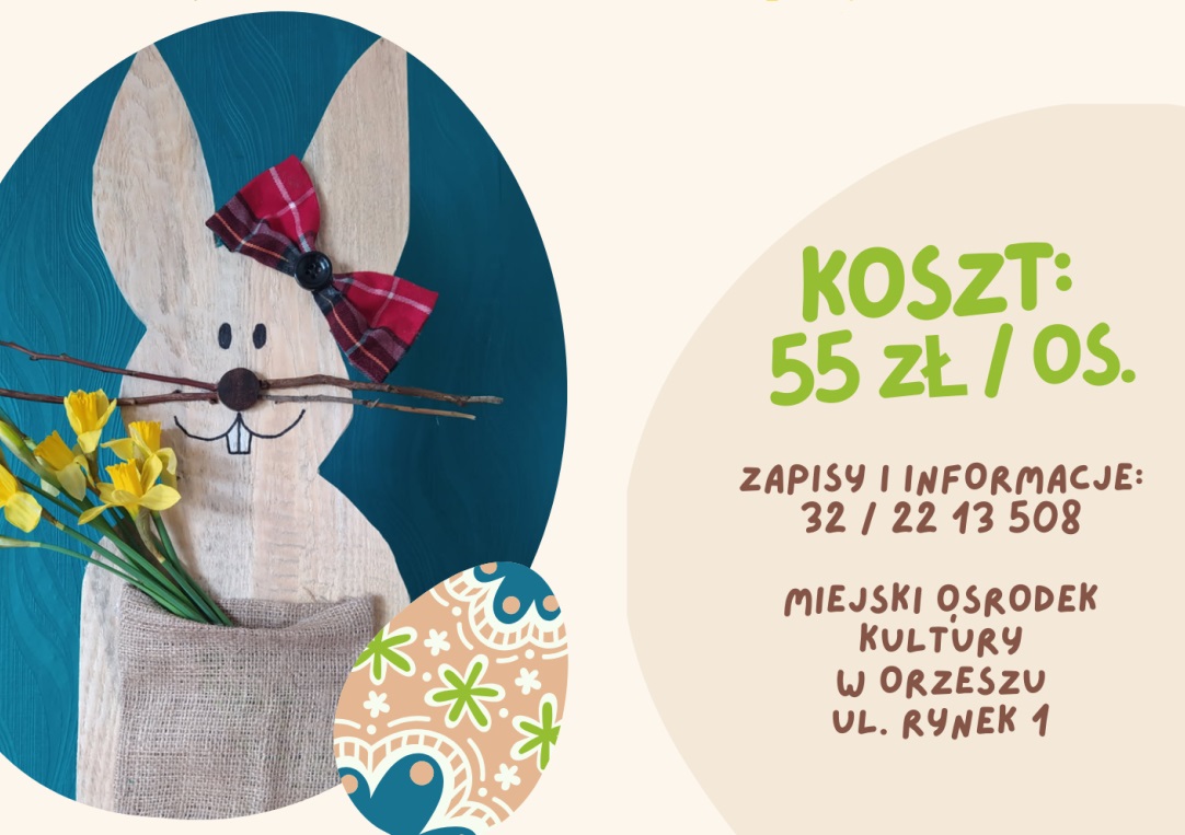 Wielkanocne warsztaty dla dzieci – stwórz zająca ze sklejki!