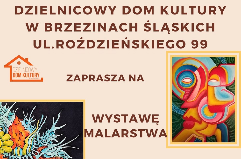 Zanurz się w barwach emocji! Wystawa malarstwa Adama Świerca w Brzezinach Śląskich