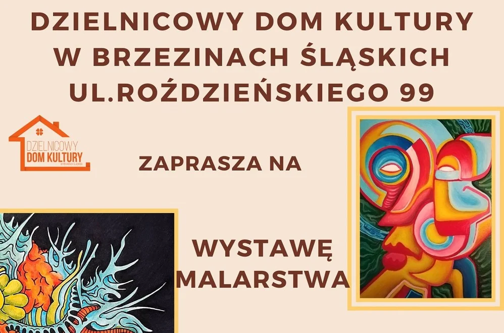 Zanurz się w barwach emocji! Wystawa malarstwa Adama Świerca w Brzezinach Śląskich