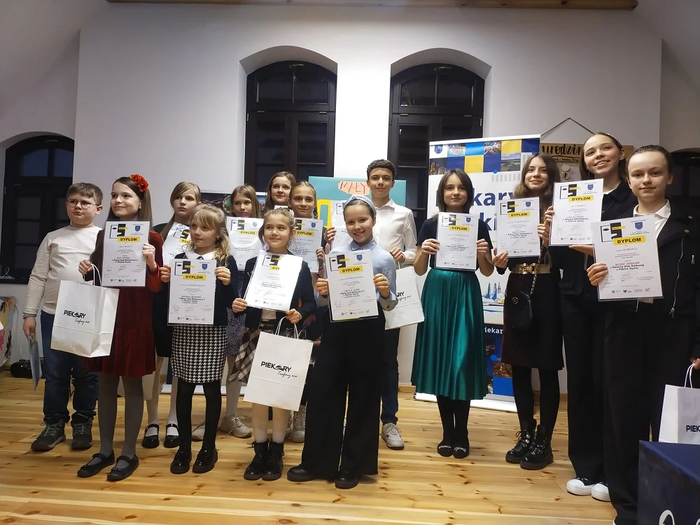 Młode talenty nagrodzone – podsumowanie konkursu „Mały OKR” w Piekarach Śląskich