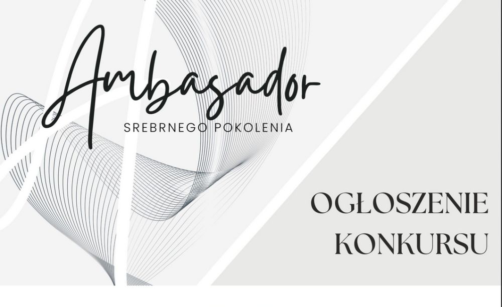 Konkurs „Ambasadorzy Srebrnego Pokolenia 2024” – zgłoś aktywnego seniora