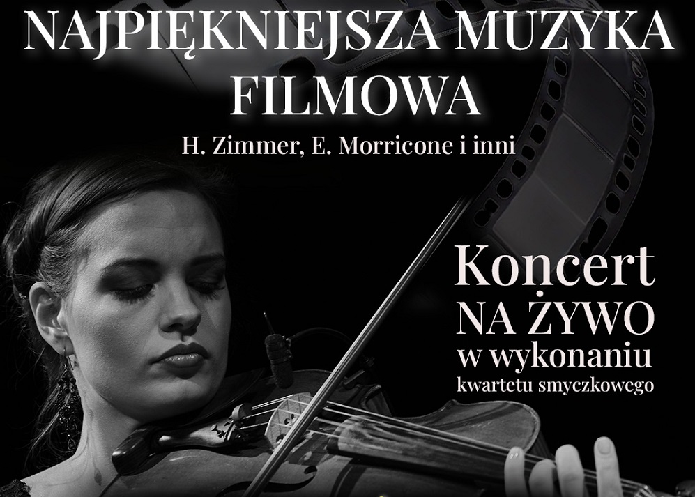 Wieczór z muzyką filmową. Kwartet EJOS zagra w Piekarach