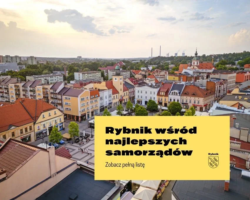 Rybnik w czołówce najlepszych samorządów w Polsce!