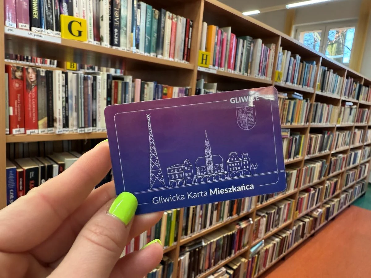 Od teraz z Gliwicką Kartą Mieszkańca wypożyczysz książkę w bibliotece