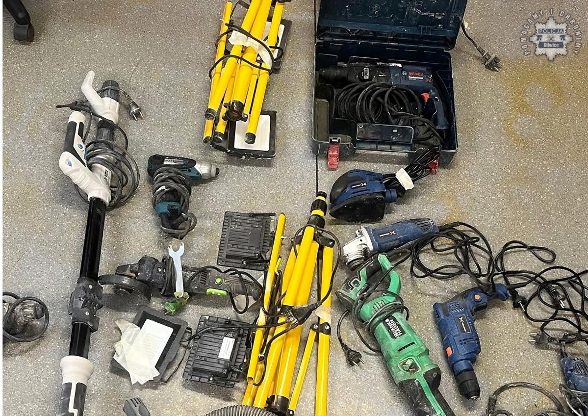 Gliwiccy policjanci zatrzymali sprawców kradzieży z włamaniem