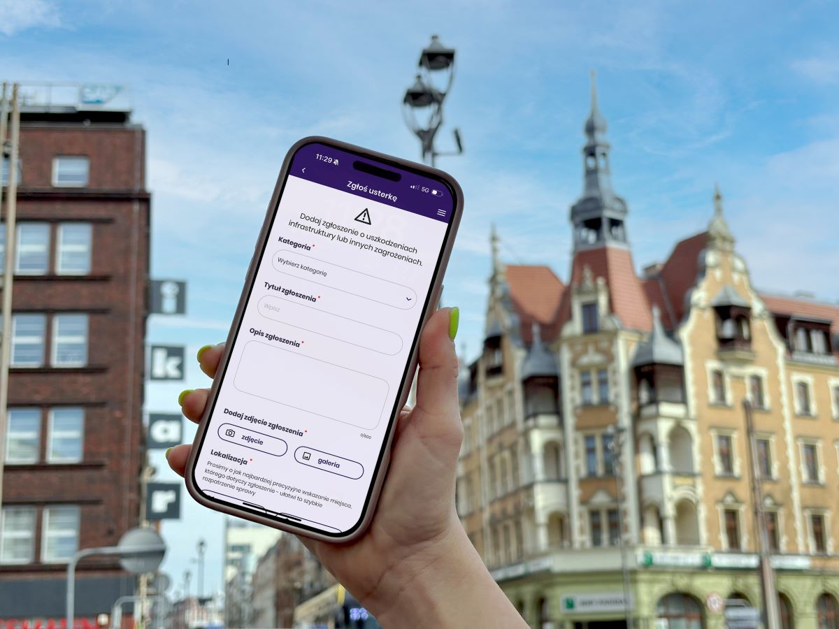 Kolejne ułatwienie dla gliwiczan. Zgłoś usterkę poprzez aplikację GAMA