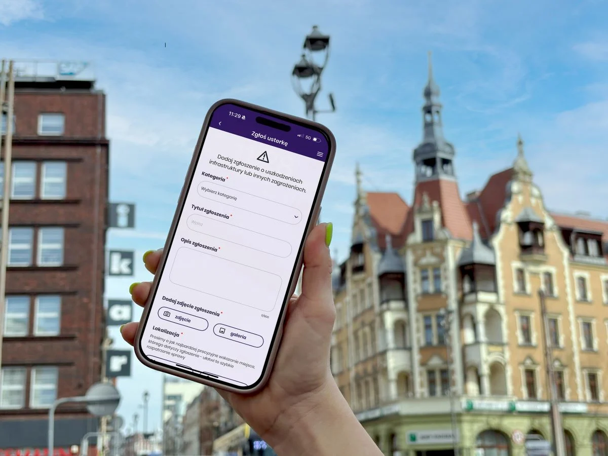 Kolejne ułatwienie dla gliwiczan. Zgłoś usterkę poprzez aplikację GAMA