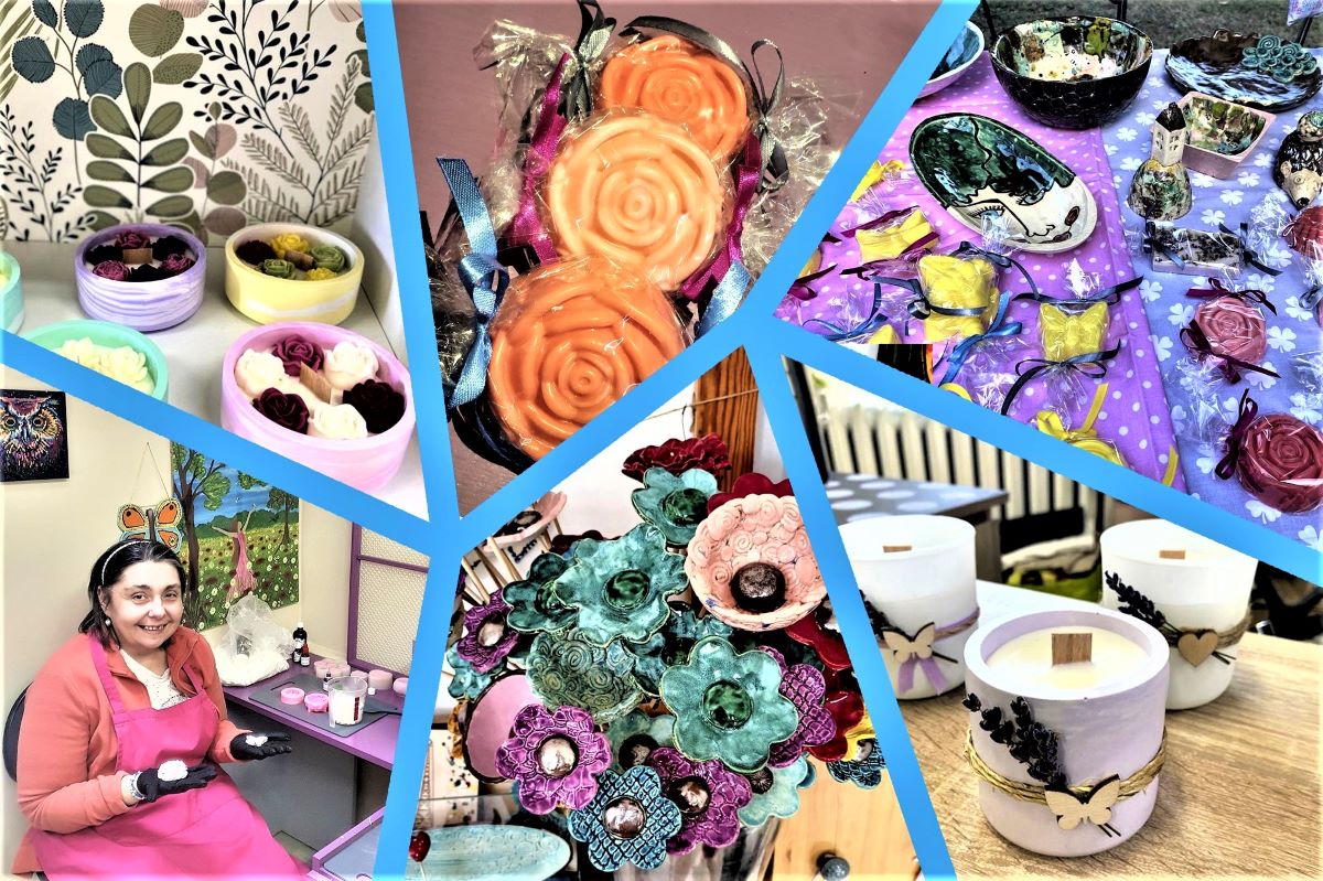 Powitaj wiosnę dobrym uczynkiem. Zakup wiosenne rękodzieło artystów z "Tęczy"