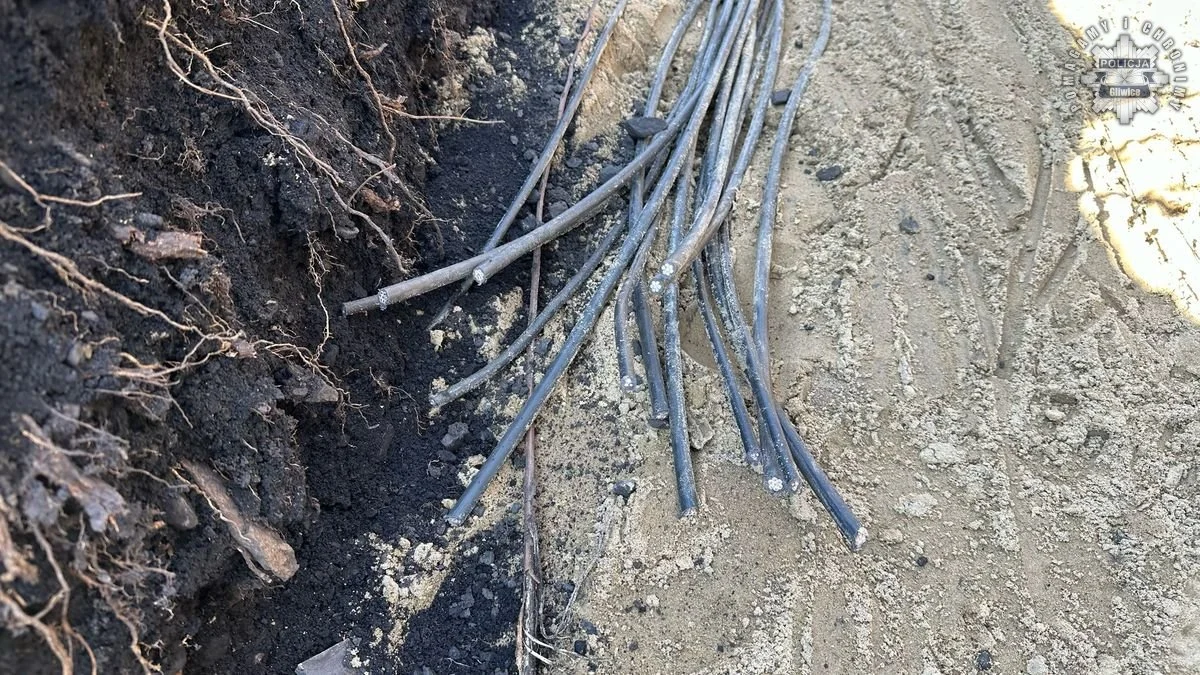 Nieznany sprawca ukradł kable z terenu budowy dworca PKP w Gliwicach Łabędach