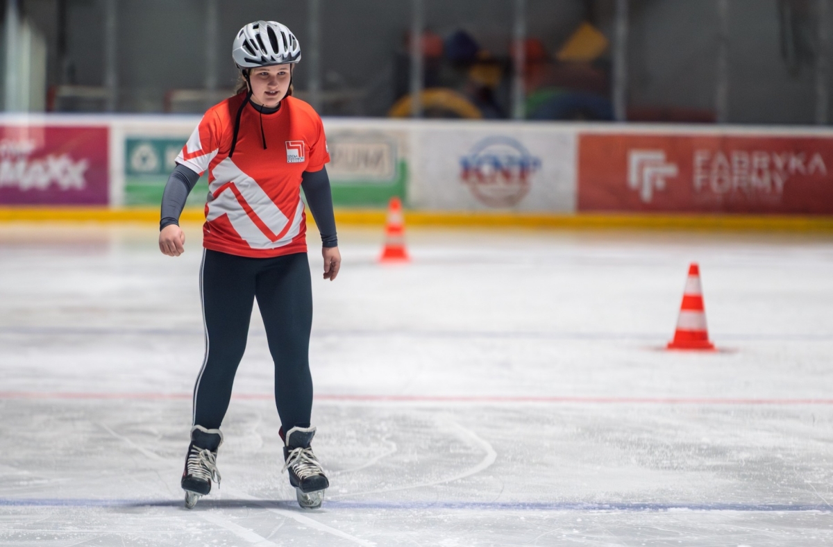 Złote medale w Łyżwiarstwie szybkim dla uczniów Szkoły Mistrzostwa Sportowego! 1