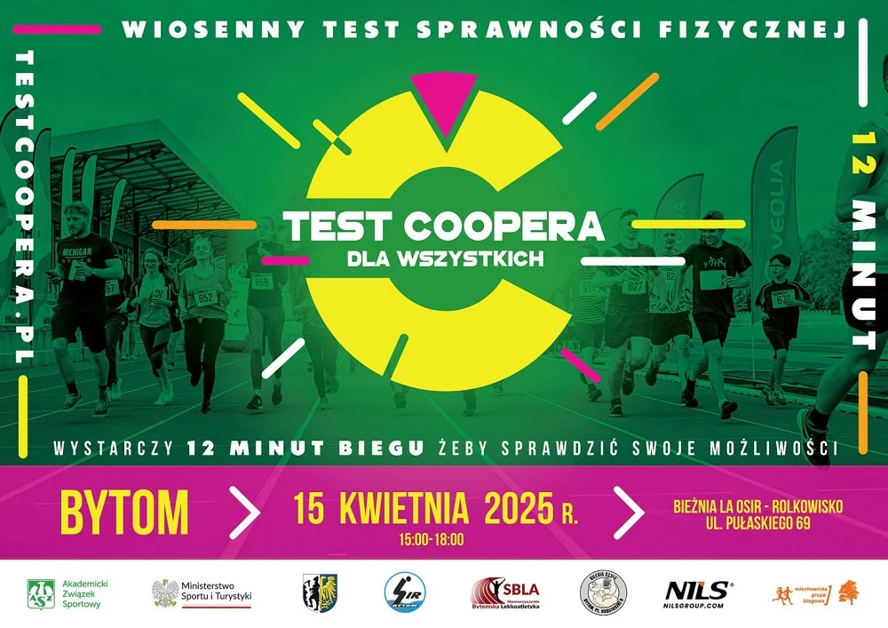 Wiosenny Test Coopera  – sprawdź swoje możliwości fizyczne!