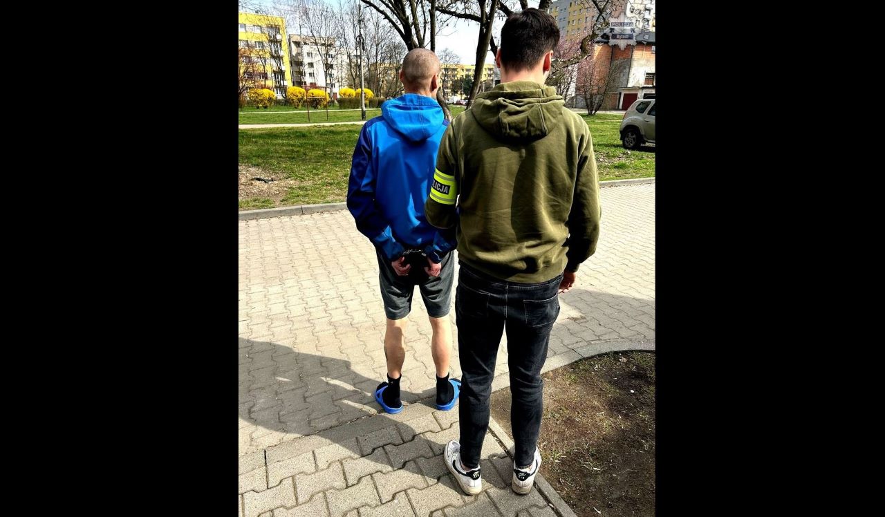 Obrzucił kamieniami samochody, został zatrzymany - pomogli obywatele