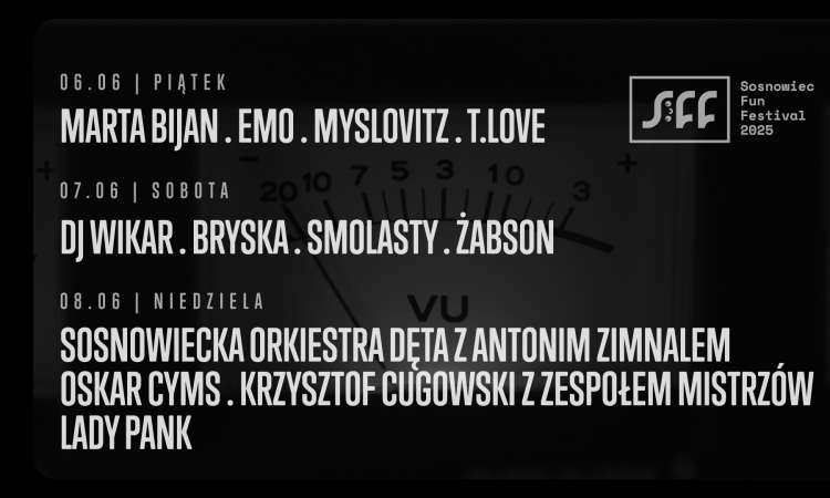 Sosnowiec Fun Festival 2025. Znamy wykonawców!