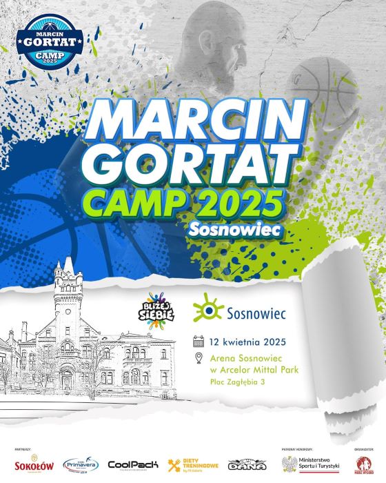 Kolejna odsłona Gortat Camp w Sosnowcu. Trwają zapisy