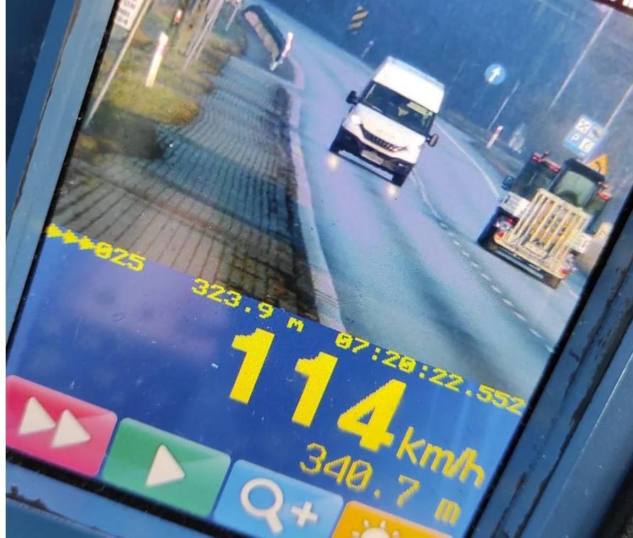 Niebezpieczna jazda na Gliwickiej! Kierowca stracił prawo jazdy