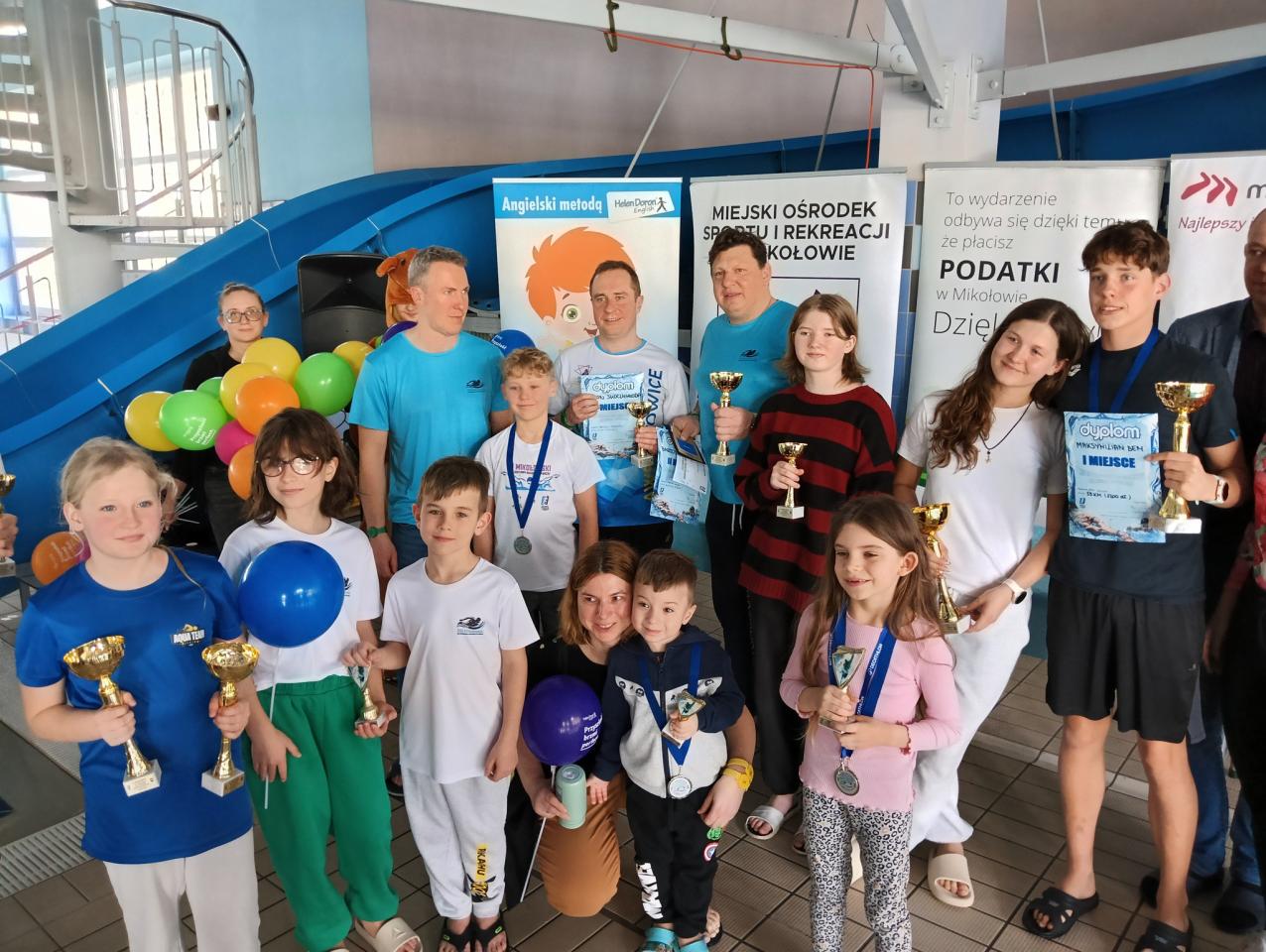 901 km w 24 godziny! XIII Mikołowski Maraton Pływacki zakończony rekordowym wynikiem. Sprawdź klasyfikację i poznaj najlepszych zawodników / fot. MOSiR Mikołów 31