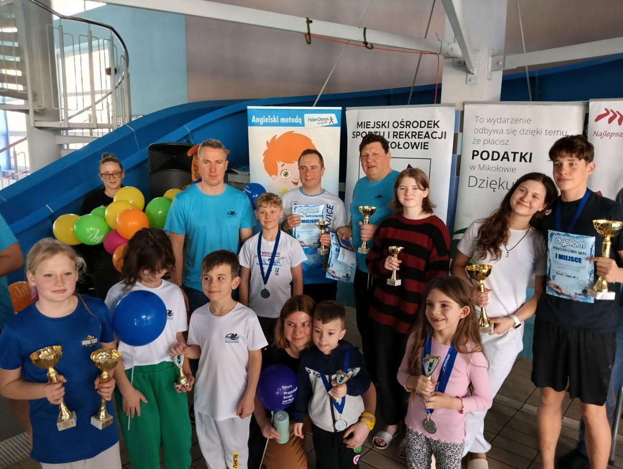 901 km w 24 godziny! XIII Mikołowski Maraton Pływacki zakończony rekordowym wynikiem. Sprawdź klasyfikację i poznaj najlepszych zawodników / fot. MOSiR Mikołów 38