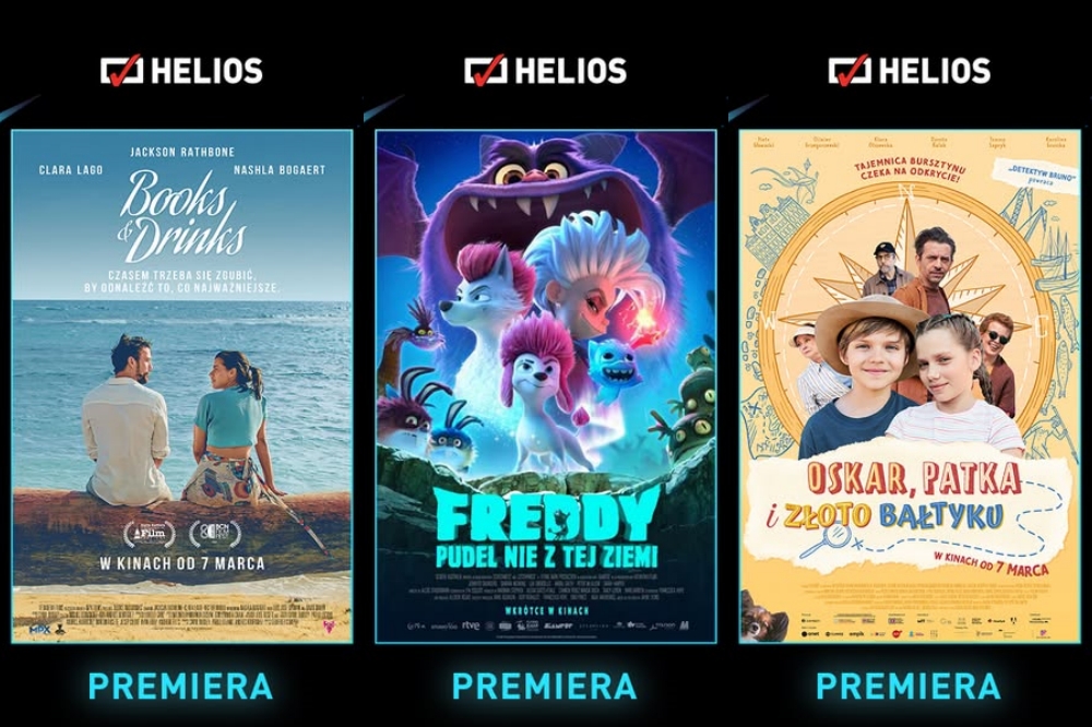 Marcowe premiery w kinach Helios