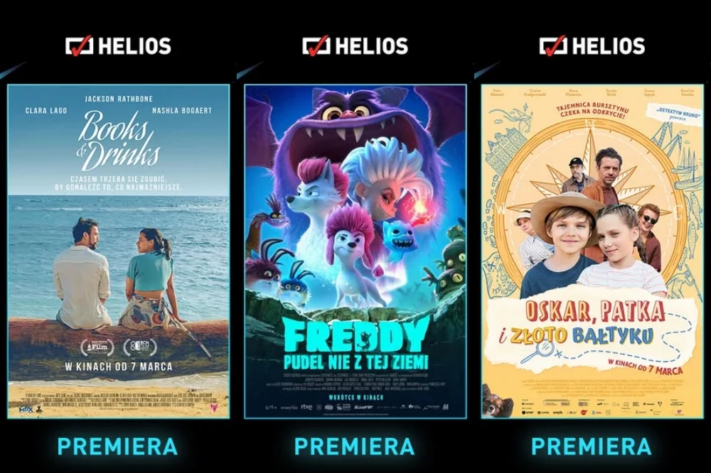 Marcowe premiery w kinach Helios