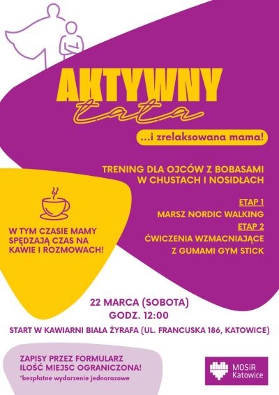 SuperTata w akcji! Ojcostwo na sportowo i czas dla mam już 22 marca