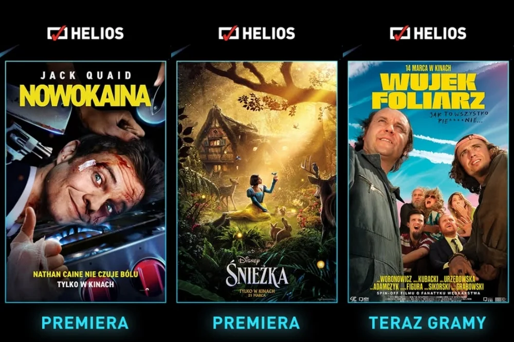 Filmowa wiosna w kinach Helios