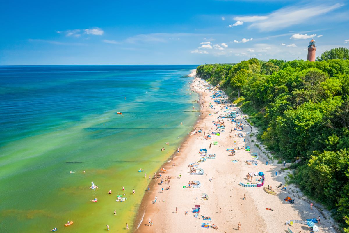 Mielno – wymarzony kierunek na wakacje dla mieszkańców Katowic