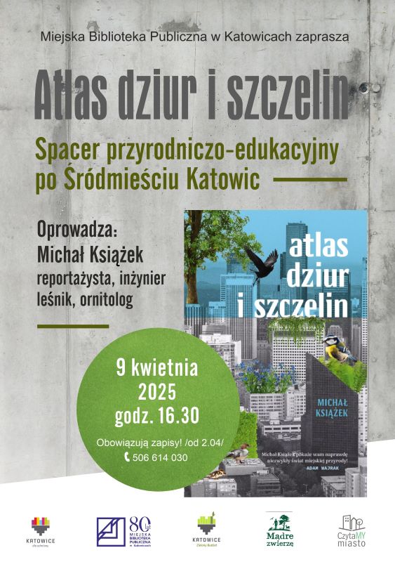 Literacka przygoda w Katowicach. Kwiecień pełen wydarzeń w Miejskiej Bibliotece!