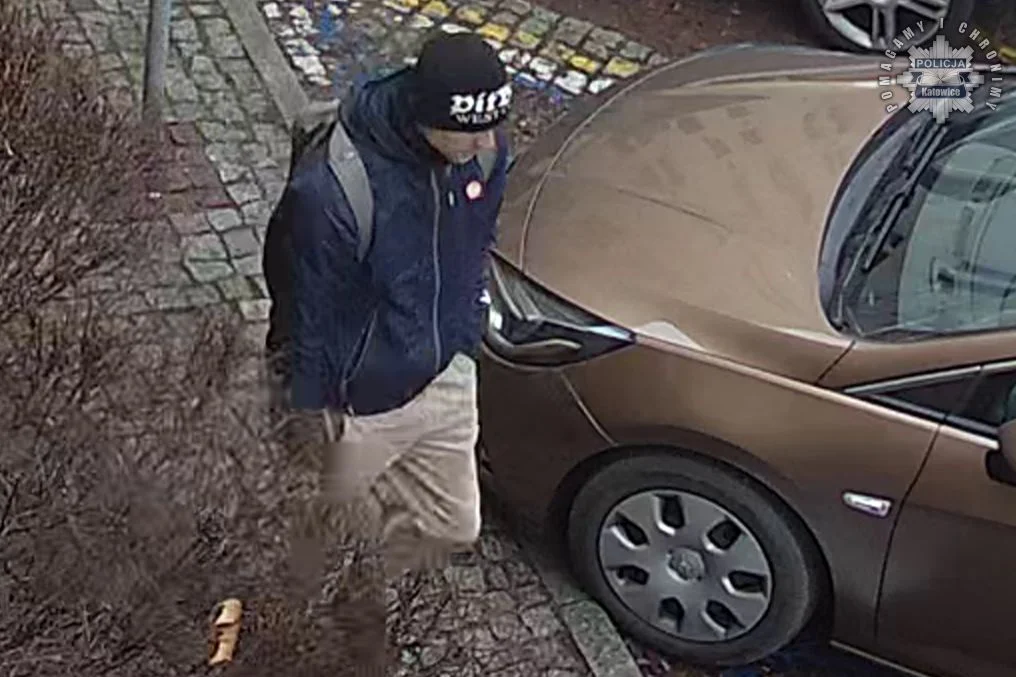 Szokujący rozbój w Katowicach! Monitoring nagrał twarz sprawcy