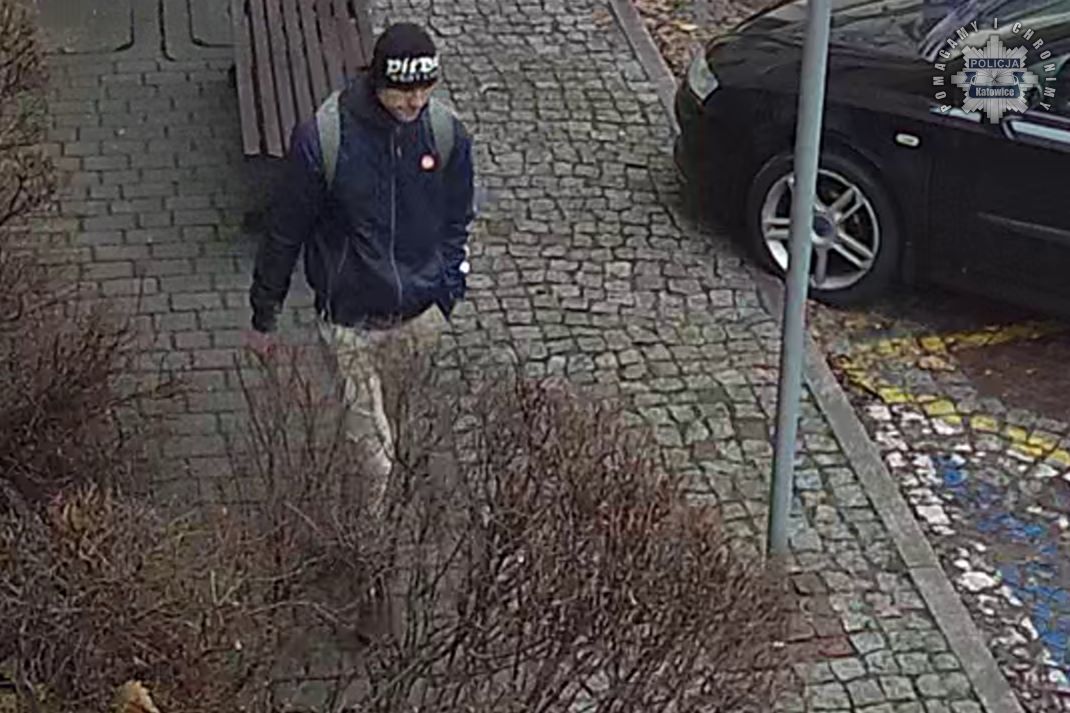 Szokujący rozbój w Katowicach! Monitoring nagrał twarz sprawcy