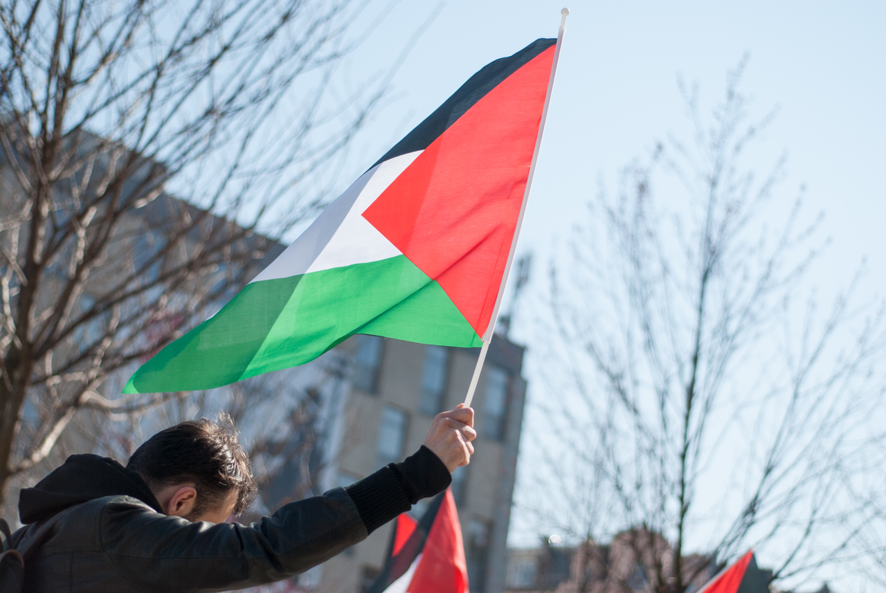 Wolna Palestyna! - sobotni protest na katowickim rynku 24