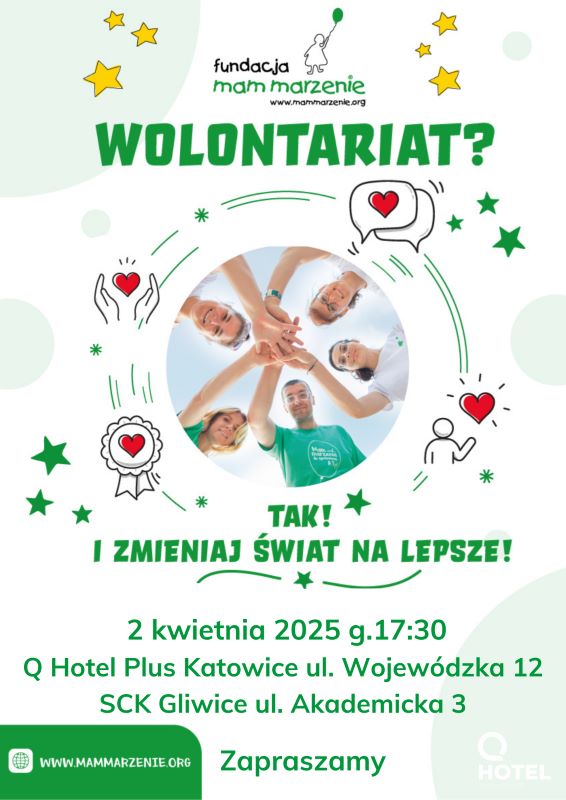 Spełniaj dziecięce marzenia. Fundacja Mam Marzenie szuka wolontariuszy!