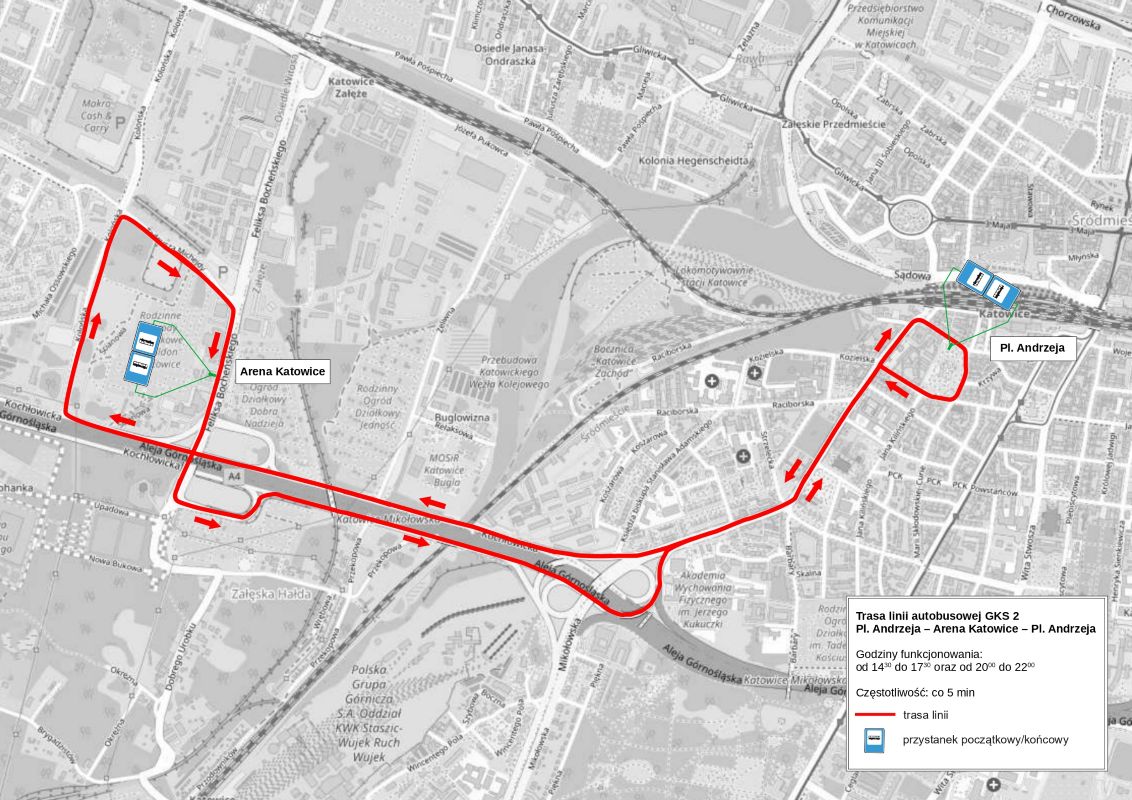 Jak dojechać na pierwszy mecz na Nowej Bukowej? Oto wszystkie możliwości