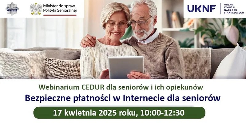 Bezpieczne płatności w Internecie dla seniorów – bezpłatne webinarium