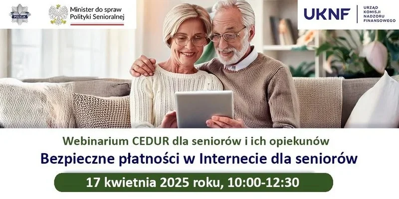 Bezpieczne płatności w Internecie dla seniorów – bezpłatne webinarium