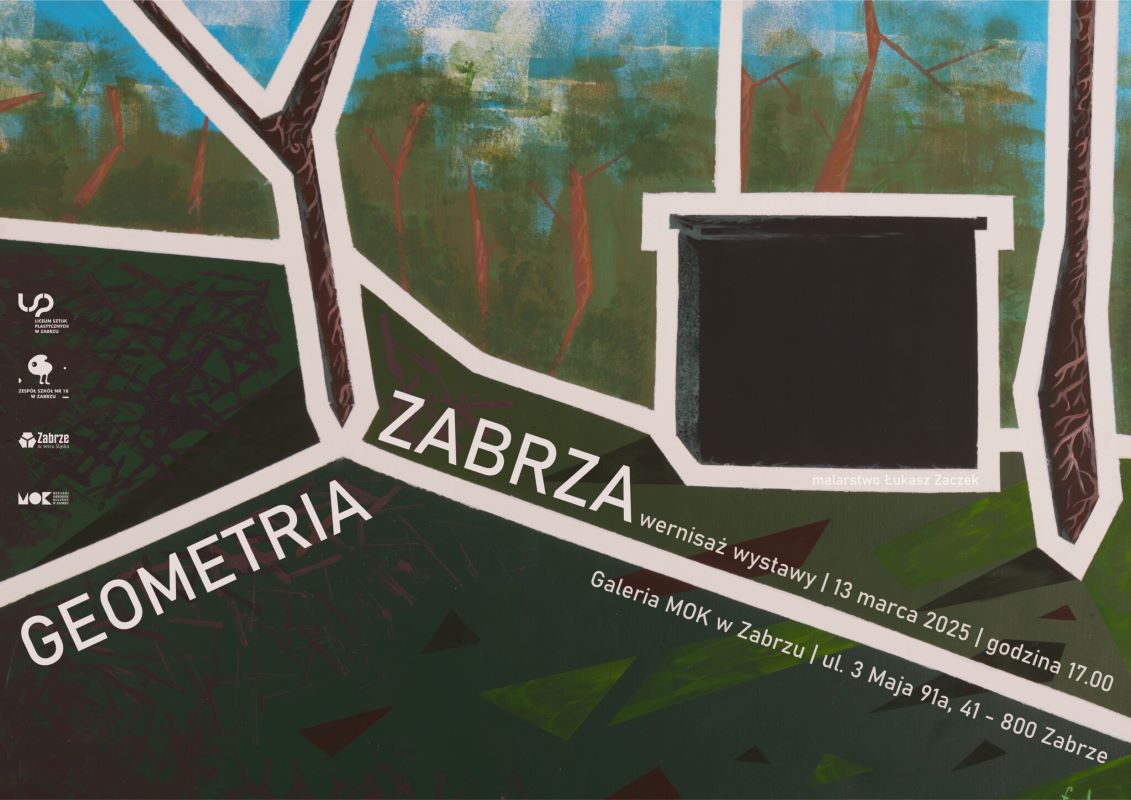 "Geometria Zabrza". Wyjątkowa wystawa uczniów Liceum Sztuk Plastycznych!